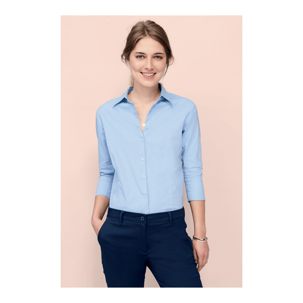 SOL'S | Women's A 3/4 Sleeve Stretch Shirt